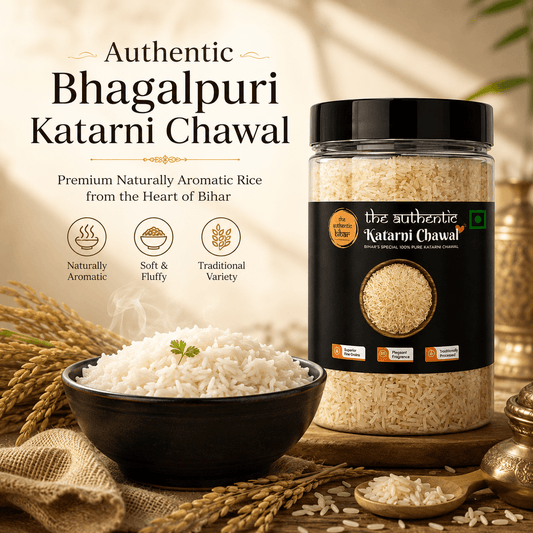 The Authentic Bihar Premium Bhagalpuri Katarni Chawal – Naturally Aromatic Fine Grain Rice