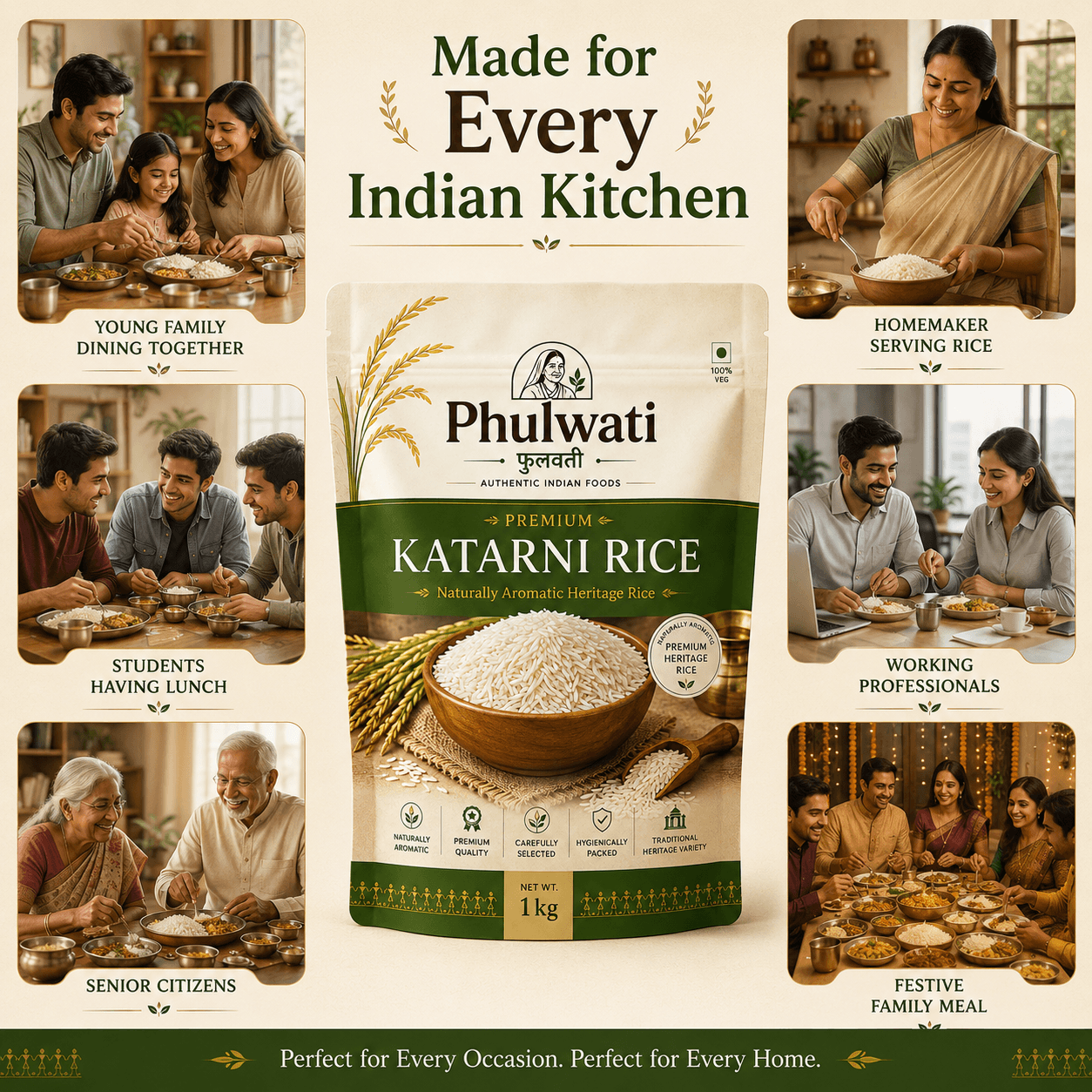 Phulwati Premium Katarni Rice | Naturally Aromatic Heritage Rice from Bihar
